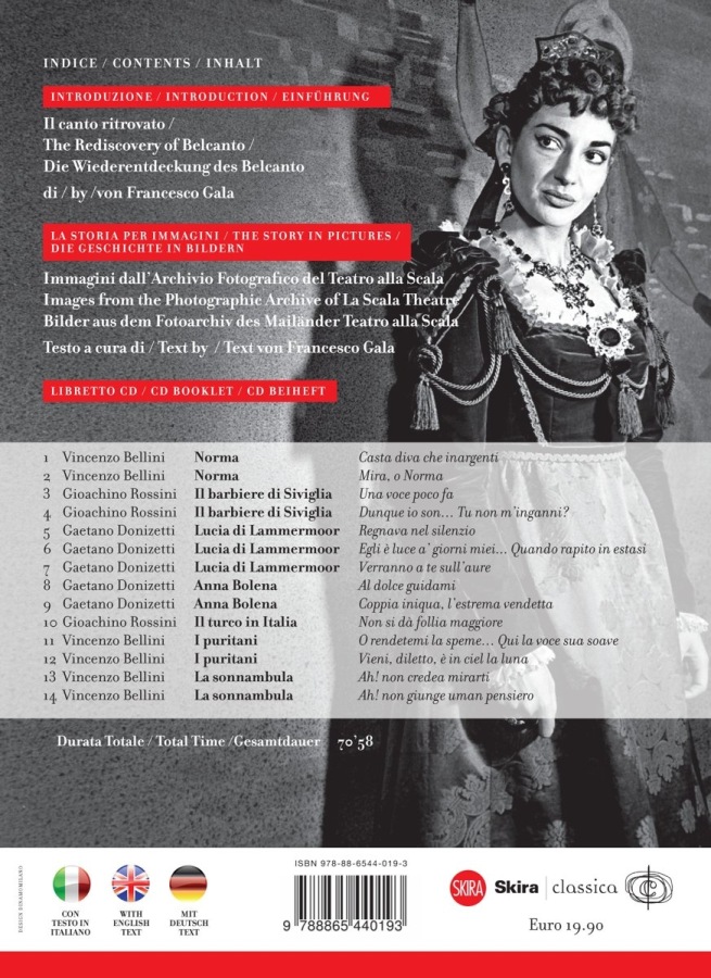 Callas alla Scala Vol. 1 - belcanto, arie: Norma, Il Barbiere di Siviglia, Lucia di Lammermoor, La Sonnambula, Anna Bolena, Il Turco in Italia, I Puritani - slide-1