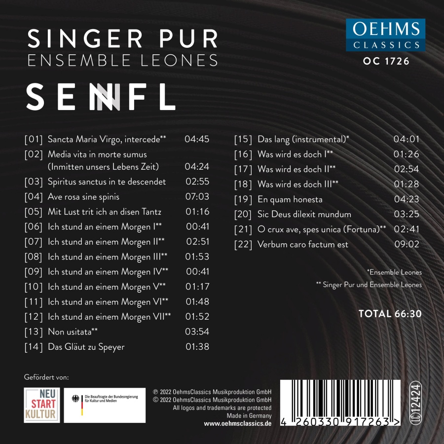 Senfl: Motets and songs - slide-1