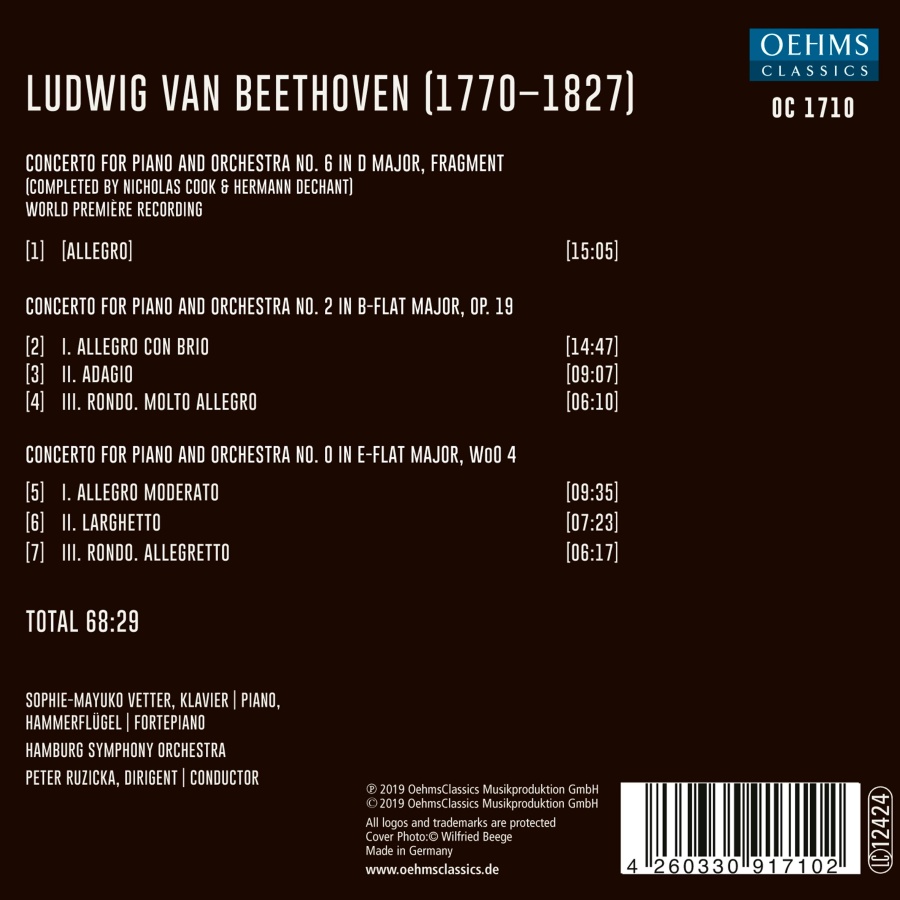 Beethoven: Piano Concertos Nos. 0, 2 & 6 - slide-1