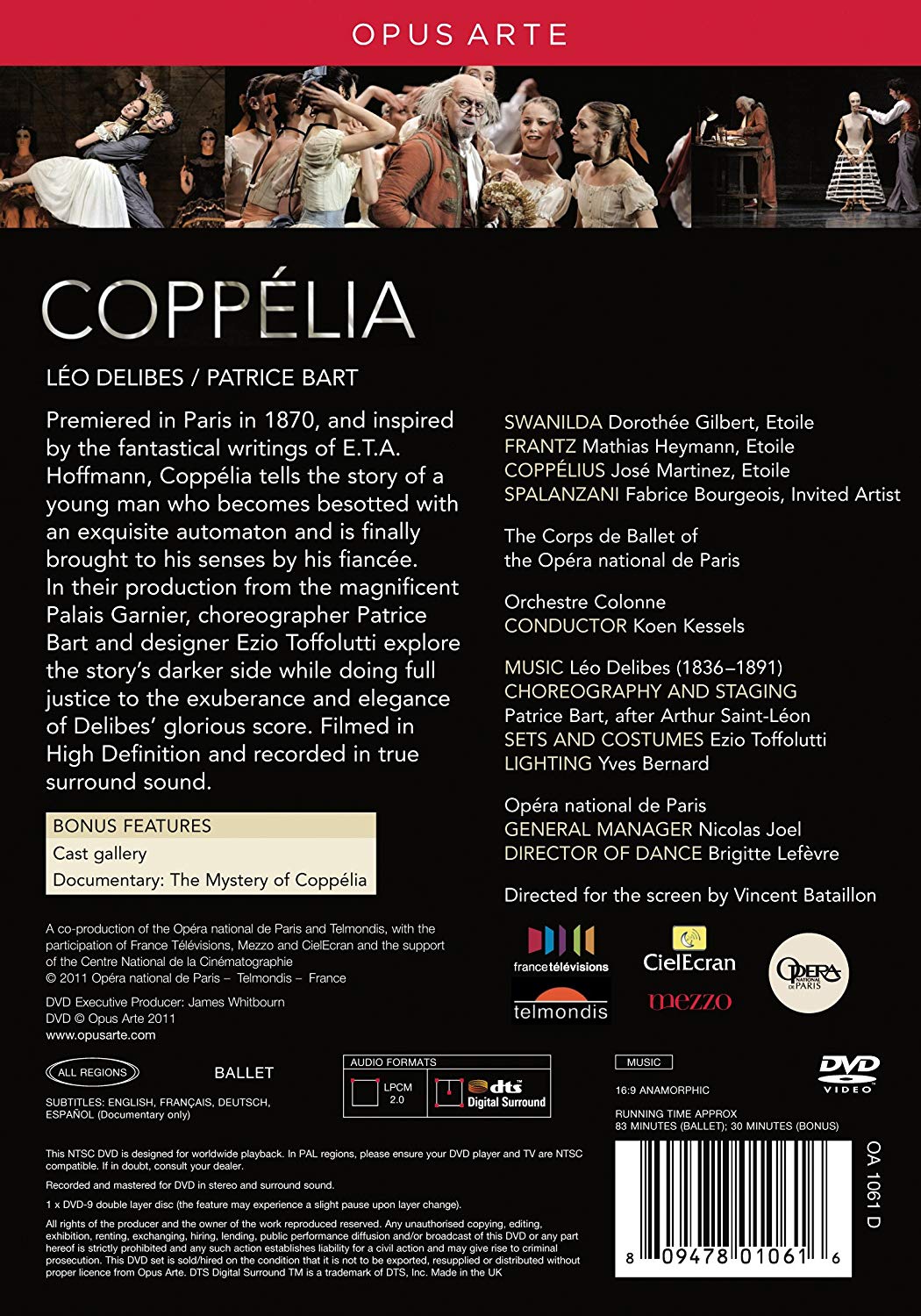 Delibes / Bart: Coppelia - slide-1