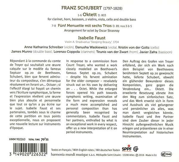 Schubert: Oktett F-Dur D. 803 - slide-1