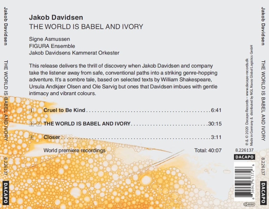 Davidsen: The World is Babel and Ivory - slide-1