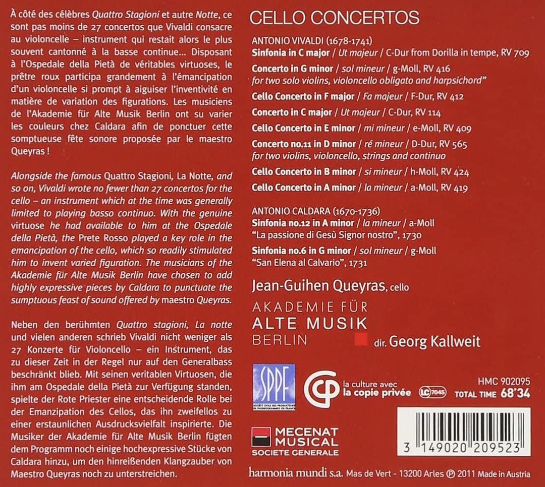 Vivaldi: Cello Concertos - slide-1