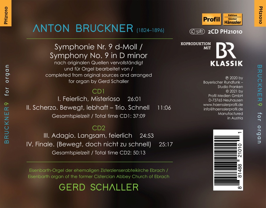 Bruckner 9 for Organ - slide-1