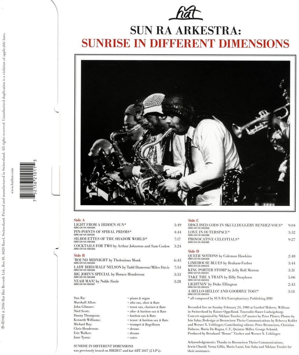 Sun Ra Arkestra ‎– Sunrise In Different Dimensions - slide-1