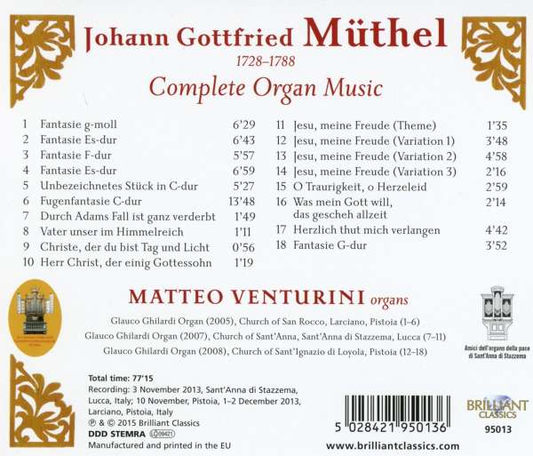 Muthel: Complete Organ Music - slide-1