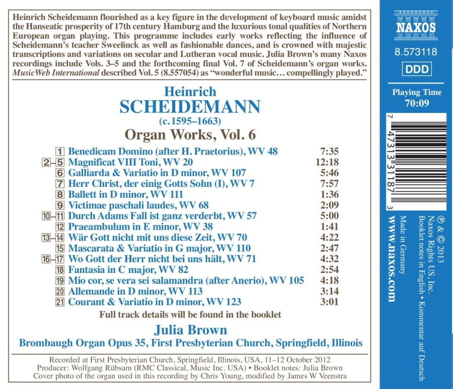 Scheidemann: Organ Works Vol. 6 - slide-1