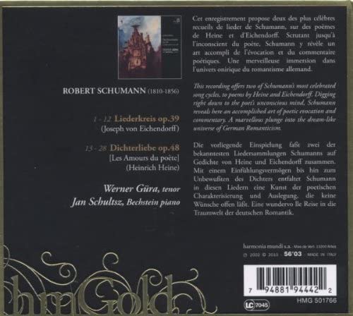 Schumann: Dichterliebe op. 48, Liederkreis op. 39 - slide-1