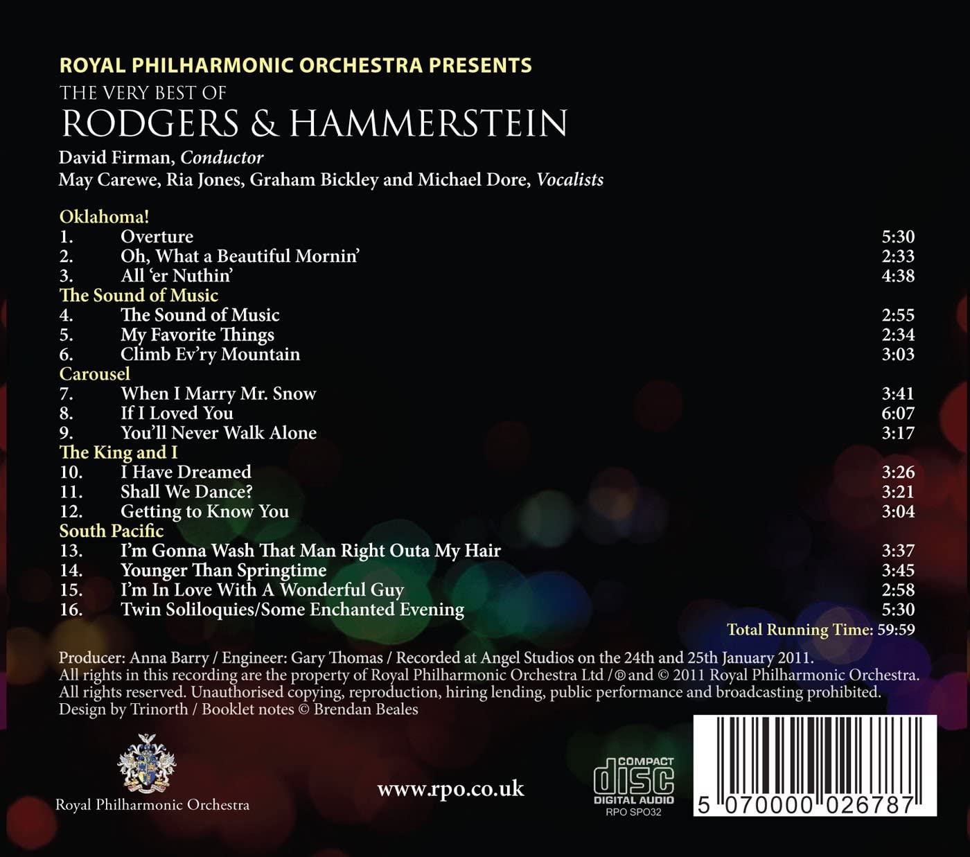 The Very Best of Rodgers & Hammerstein - slide-1