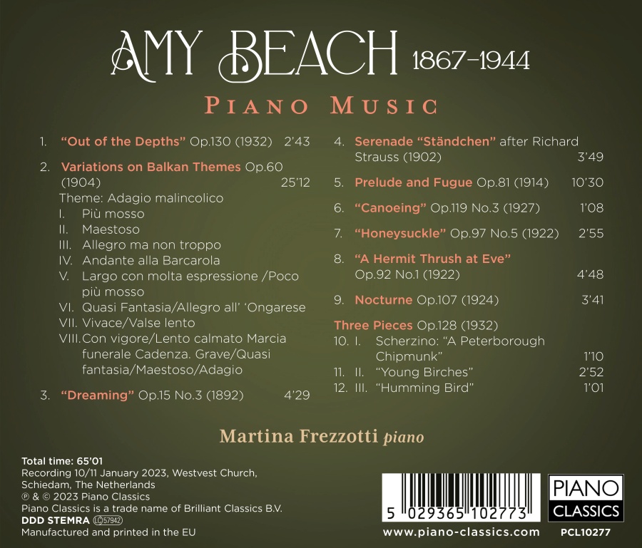 Beach: Piano Music - slide-1