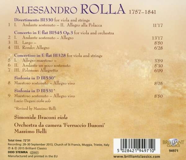 Rolla: Music for Viola and Ensemble - slide-1