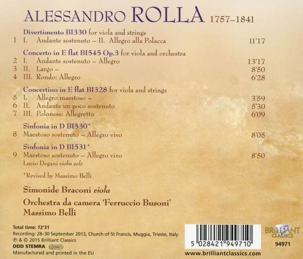 Rolla: Music for Viola and Ensemble - slide-1