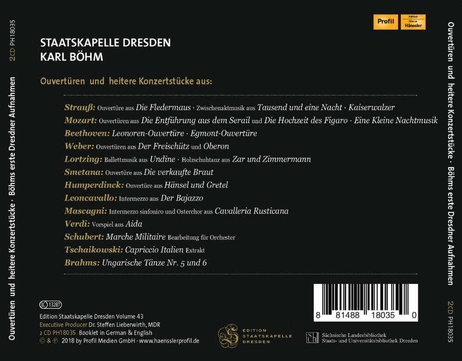 Karl Böhm - Edition Staatskapelle Dresden Vol. 43 - slide-1