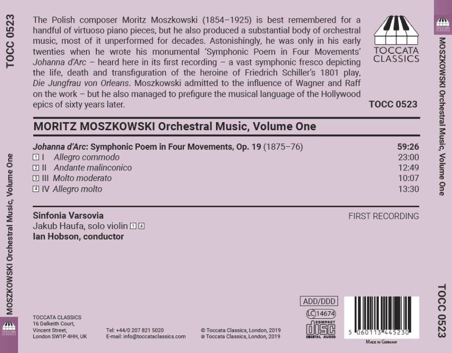 Moszkowski: Orchestral Music Vol. 1 - slide-1