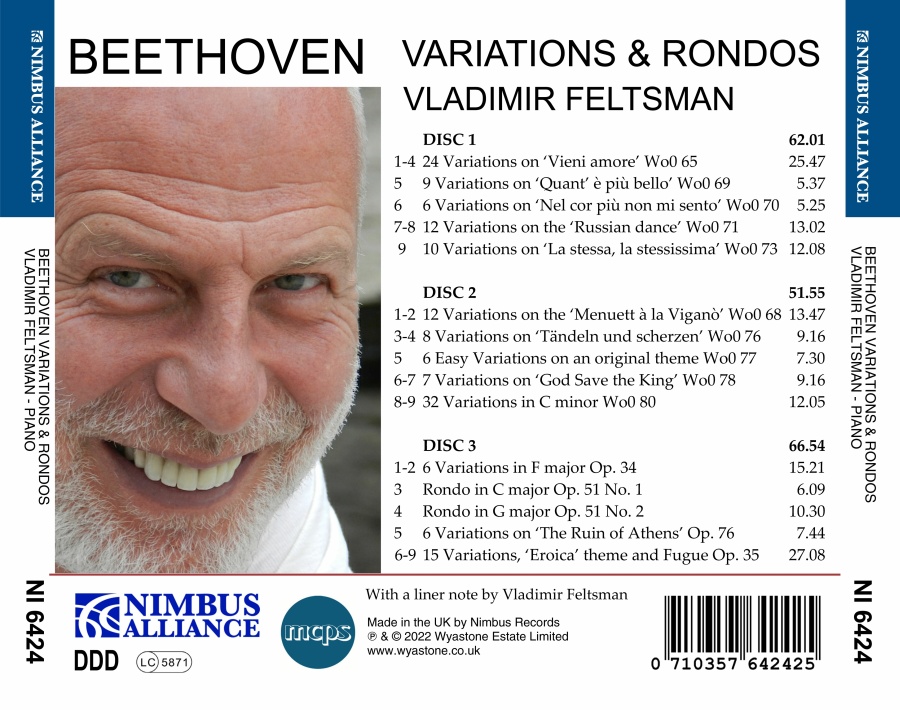 Beethoven: Variations & Rondos - slide-1