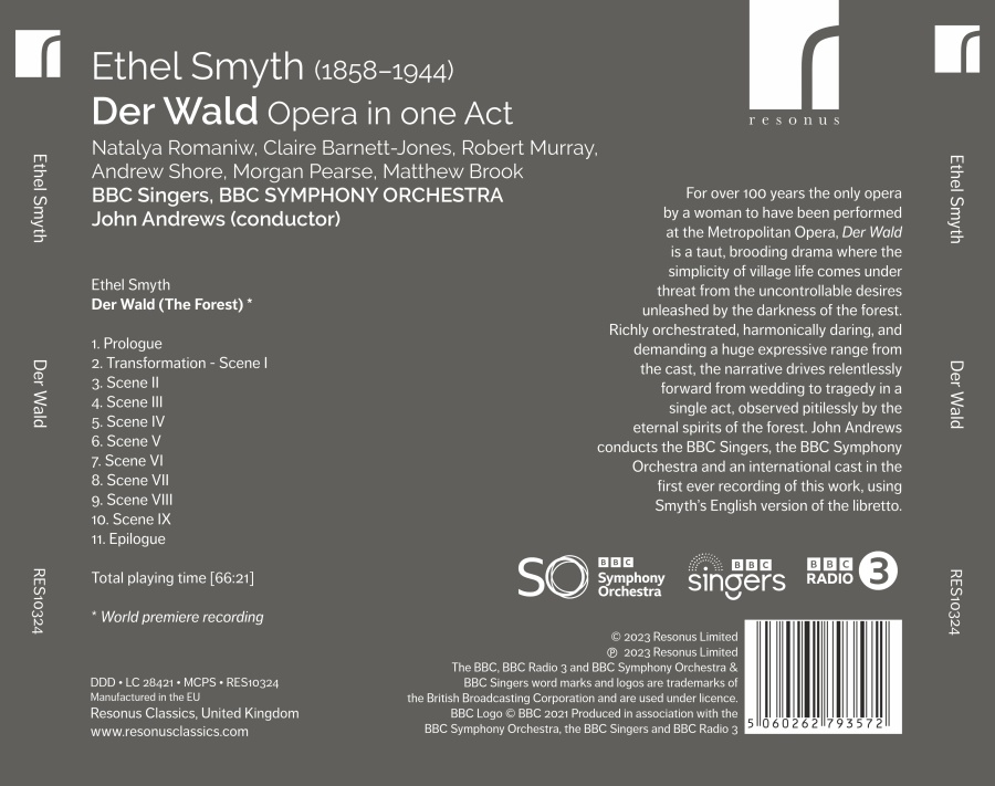 Smyth: Der Wald, Opera in one Act - slide-1