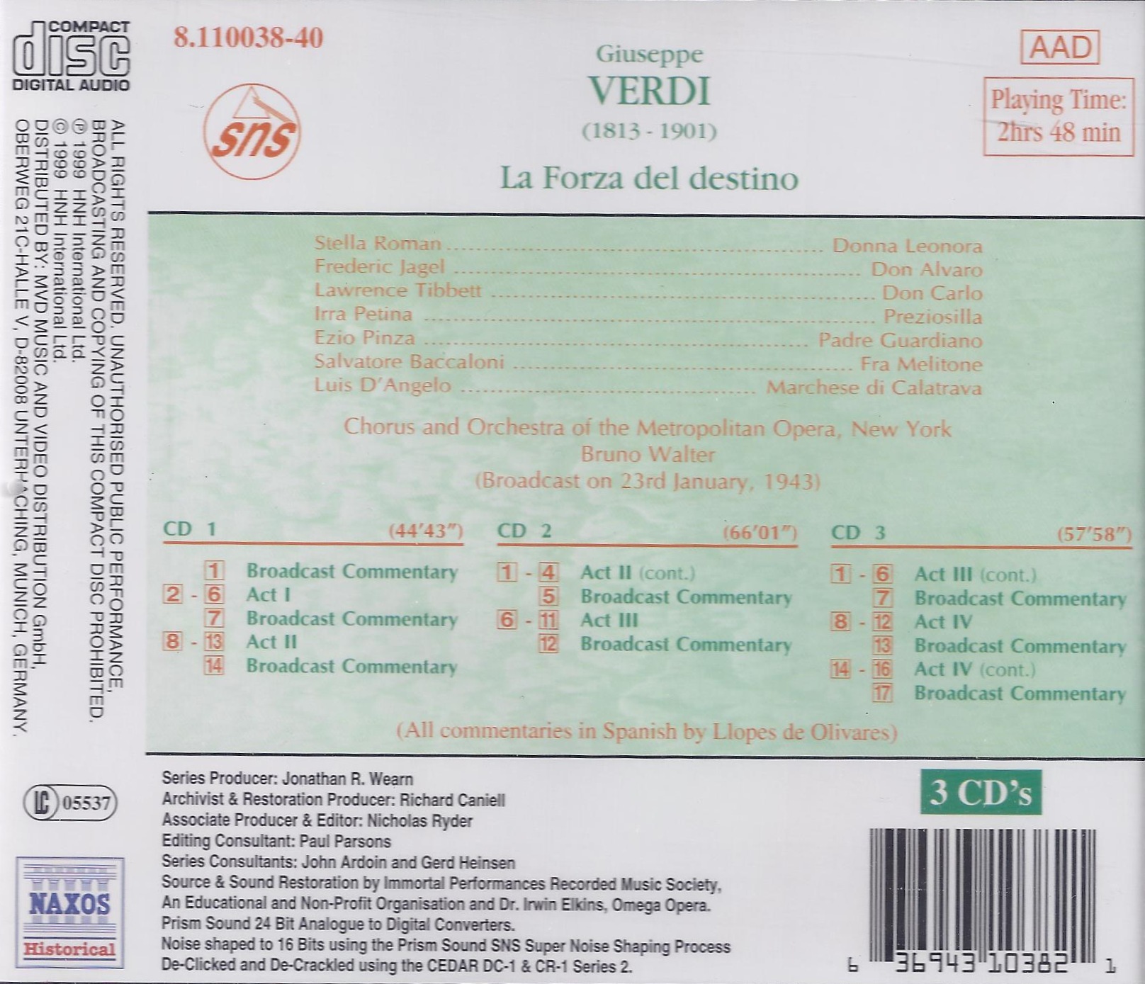 VERDI: La Forza del Destio - slide-1