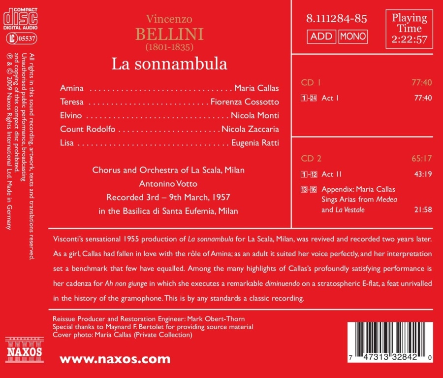 Bellini: La Sonnambula - 1957 Recordning - slide-1