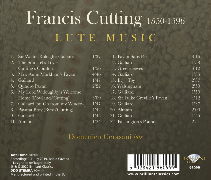 Cutting: Lute Music - slide-1
