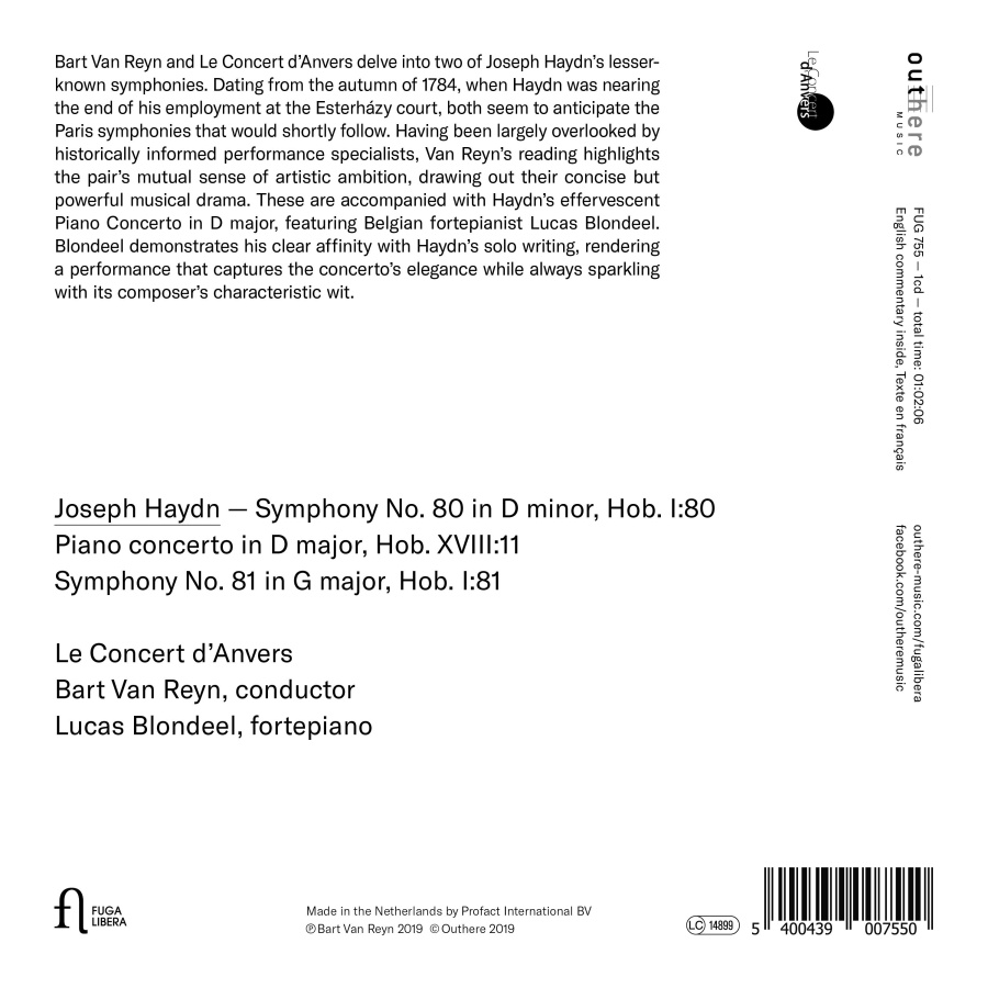 Haydn: Piano Concerto in D major; Symphonies Nos. 80 & 81 - slide-1
