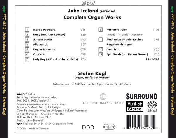 Ireland: Complete Organ Works - slide-1
