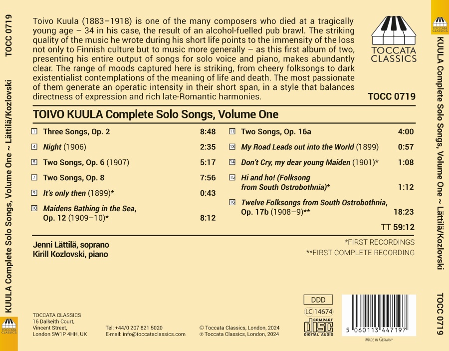 Kuula: Complete Solo Songs Vol. 1 - slide-1