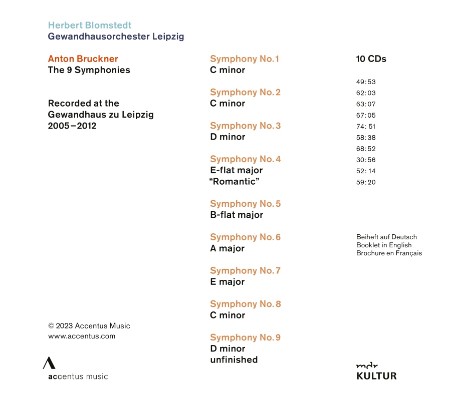 Bruckner: The 9 Symphonies - slide-1