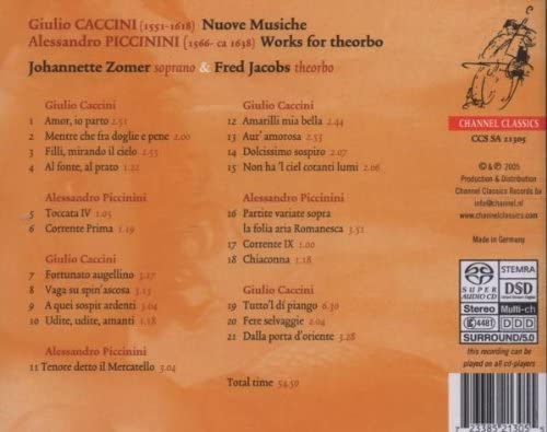 Nuove musiche - Caccini / Piccinini - slide-1