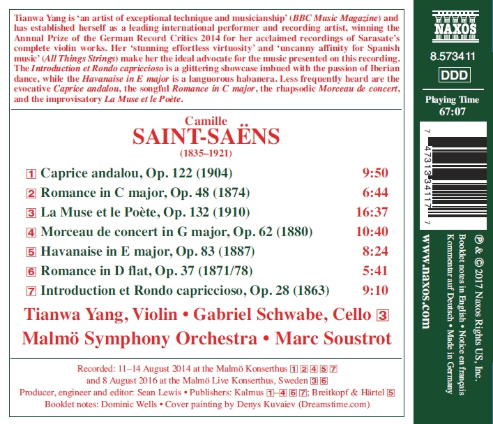 Saint-Saens: Works for Violin and Orchestra - slide-1