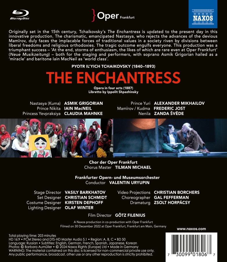 Tchaikovsky: The Enchantress (BD) - slide-1