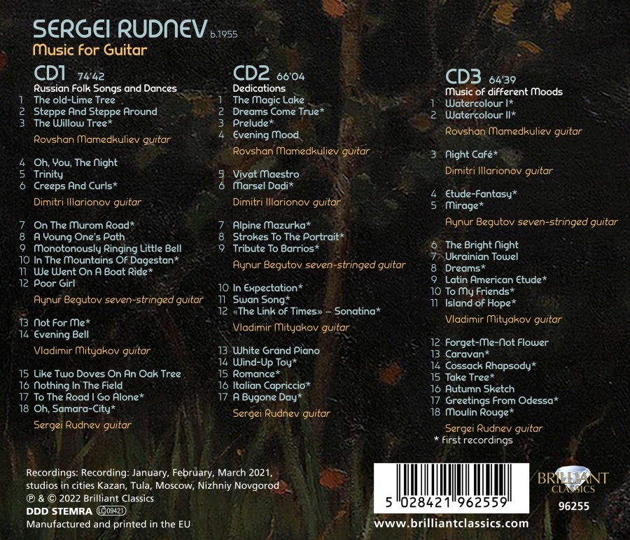 Rudnev: Music for Guitar - slide-1