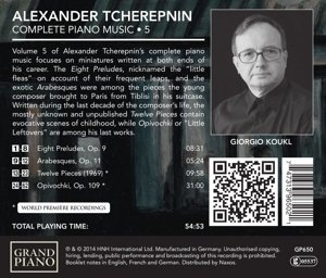 Tcherepnin: Piano Music Vol. 5 - slide-1