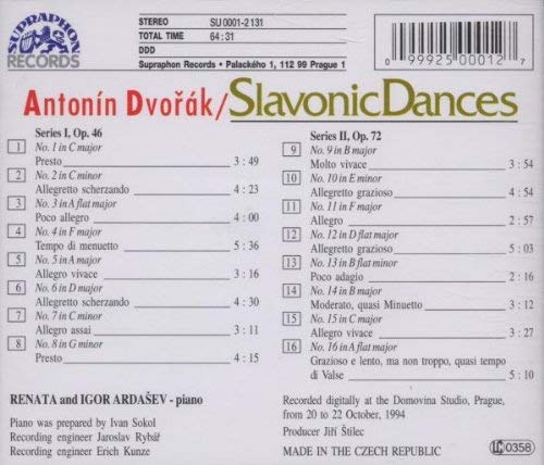 Dvorak: Slavonic Dances - slide-1