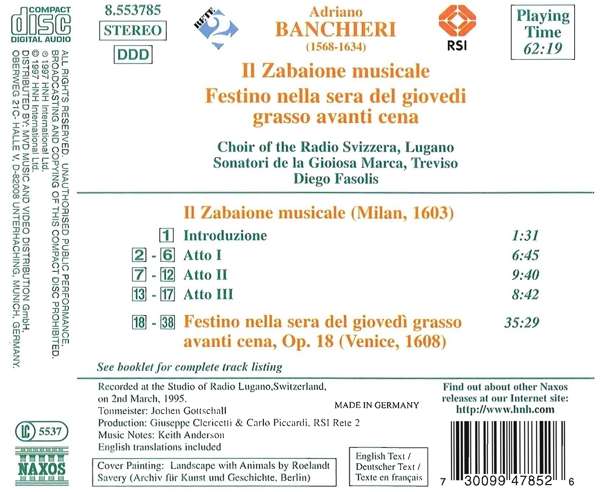 BANCHIERI: Il Zabaione Musicale - slide-1
