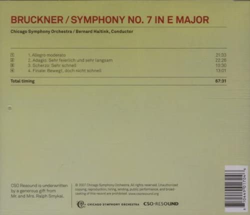 Bruckner: Symphonie no 7 - slide-1