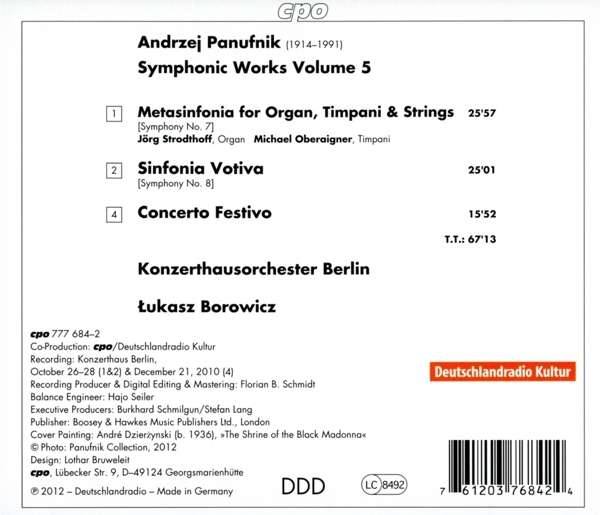 Panufnik: Votiva - Symphonic Works Vol. 5 - slide-1