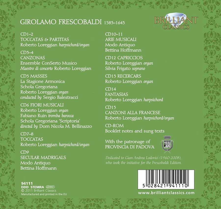Frescobaldi Complete Edition - slide-1