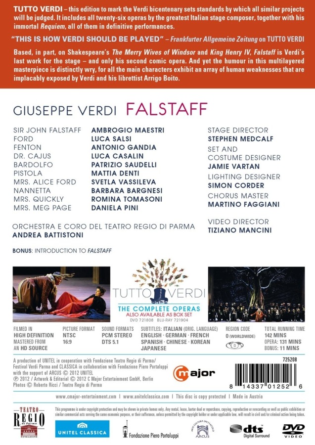 Verdi: Falstaff / Tutto Verdi - slide-1