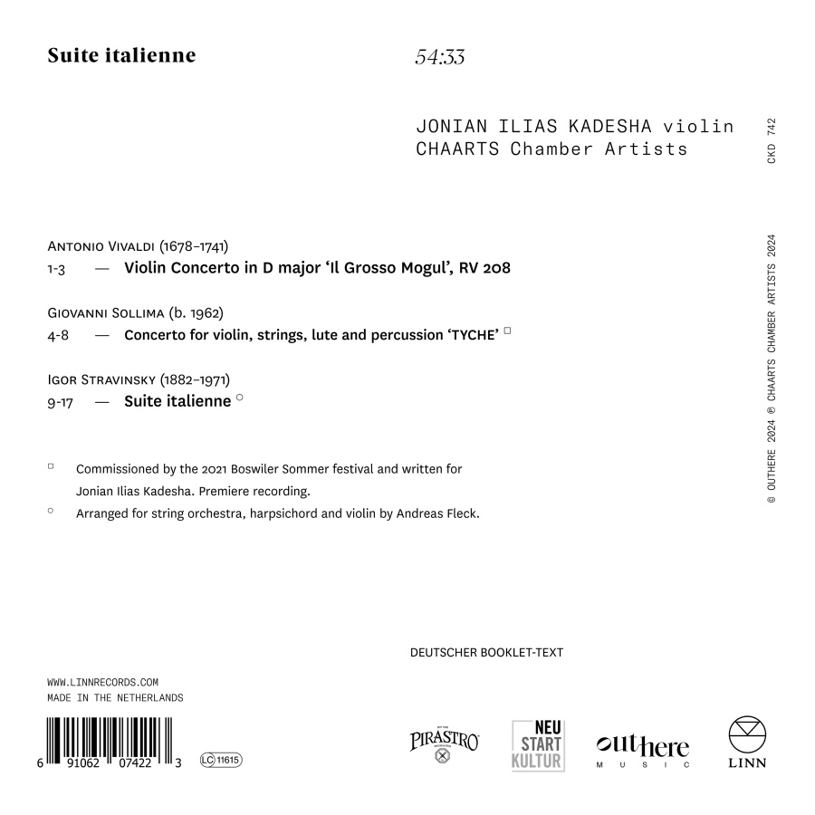 Suite italienne - Vivaldi, Sollima & Stravinsky - slide-1