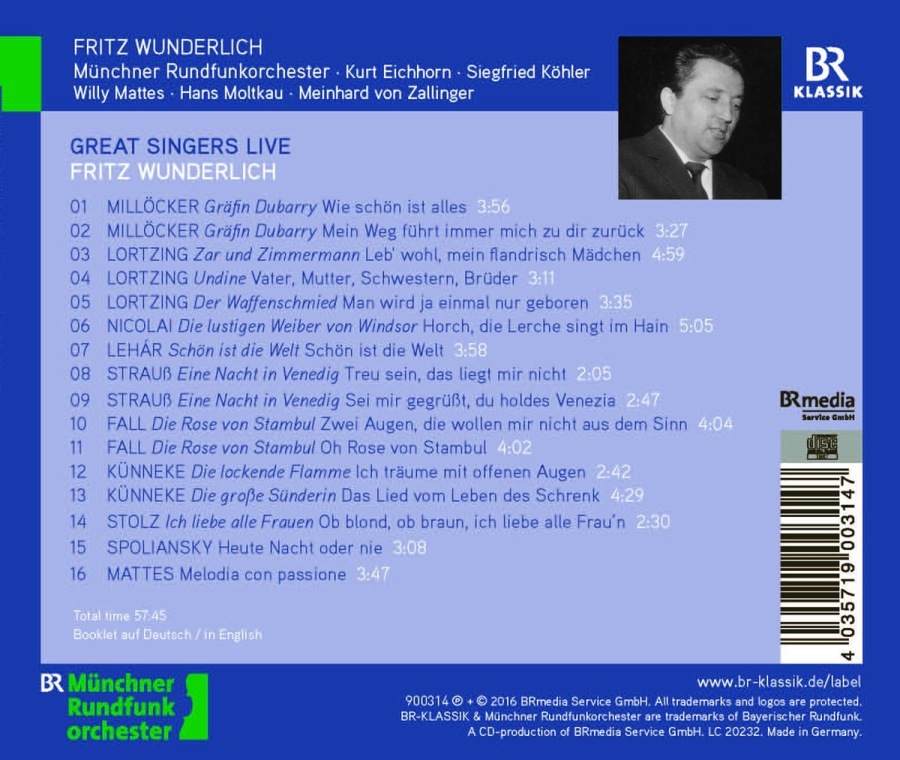 Great Singers Live - Fritz Wunderlich - slide-1