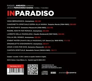 In Paradiso – Merula, Mazzocchi, Monteverdi, Sances ,Ferrari - slide-1