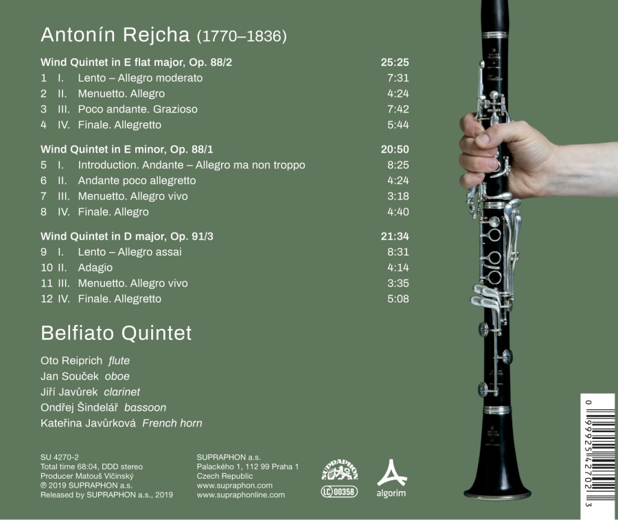 Reicha: Wind Quintets - slide-1