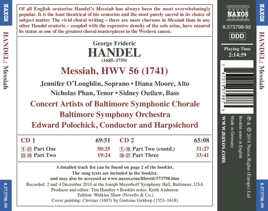 Handel: Messiah (Mesjasz) - slide-1