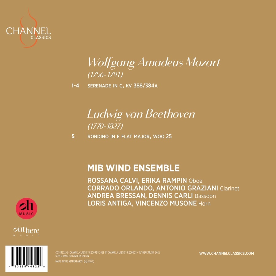 Beethoven: Rondino & Wind Octet; Mozart: Serenade - slide-1