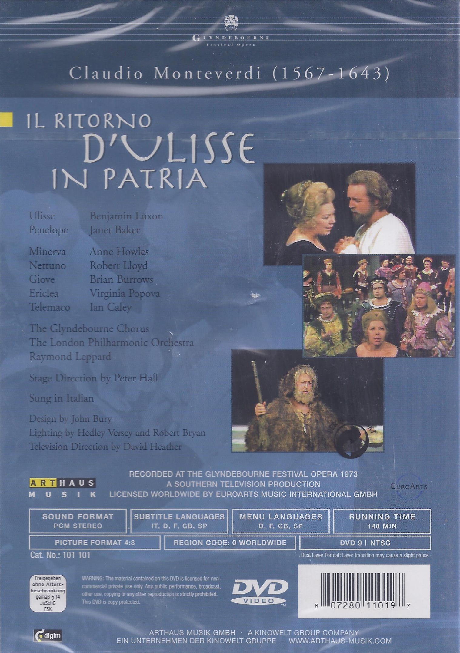 Monteverdi, C.: Il Ritorno d\'Ulisse in patria - slide-1