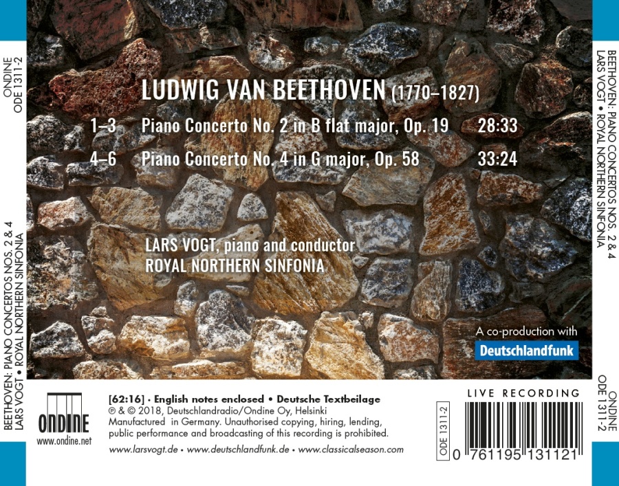 Beethoven: Piano Concertos Nos. 2 & 4 - slide-1