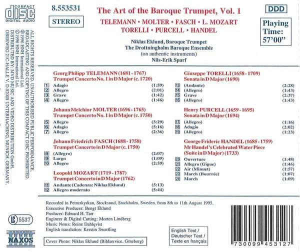 The Art of the Baroque Trumpet Vol. 1 - slide-1