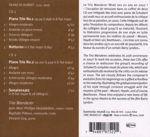  Schubert - Piano Trios Nos. 1 & 2 - slide-1