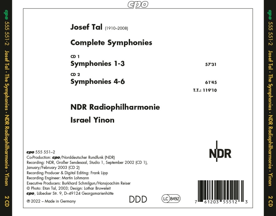 Tal: Complete Symphonies - slide-1
