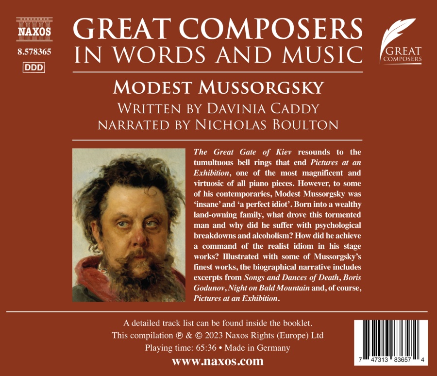 Great Composers in Words and Music: Mussorgsky - slide-1